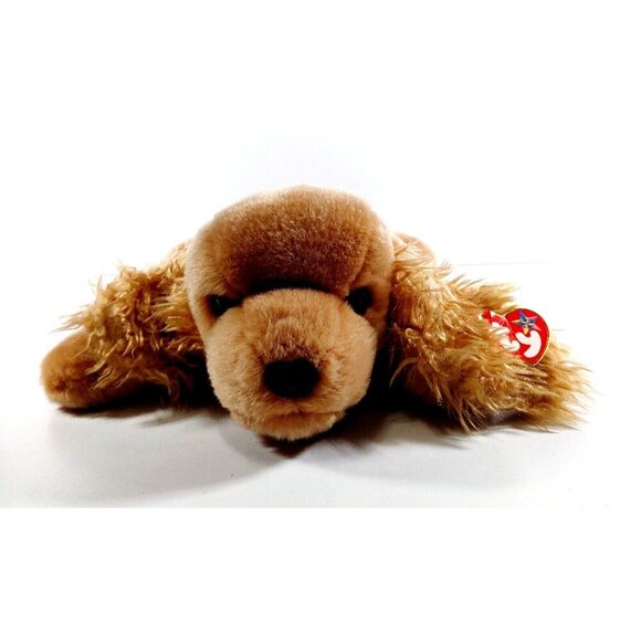 Ty  Large Plush Beanie Buddy Spunky Cocker Spaniel Buddies w/ Hangtag - Picture 1 of 5